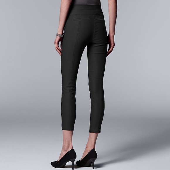 Vera Wang Ultra Stretch Ankle Pants - Picture 2 of 15
